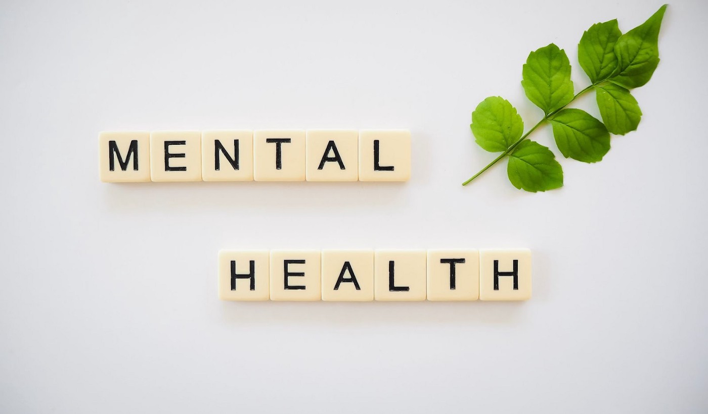 Capital letters block placed together saying “MENTAL HEALTH”.